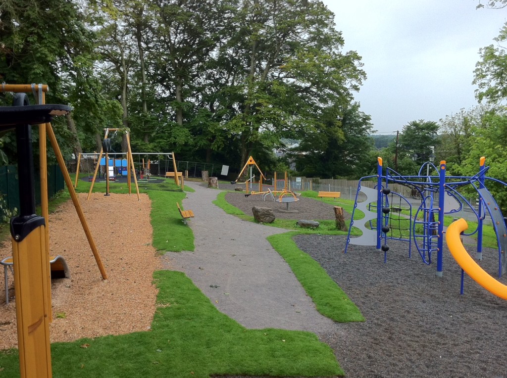 Completed Edenderry playground  