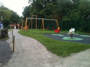 Edenderry Playground swings